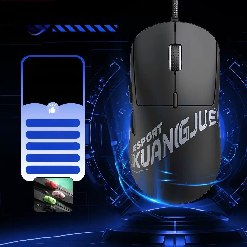 Гейминг мишка с безжична станция за зареждане, RGB макро програмиране, модел X1 Predator, 1200 dpi, 6 нива DPI, 5 бутона, обхват 1,8 м