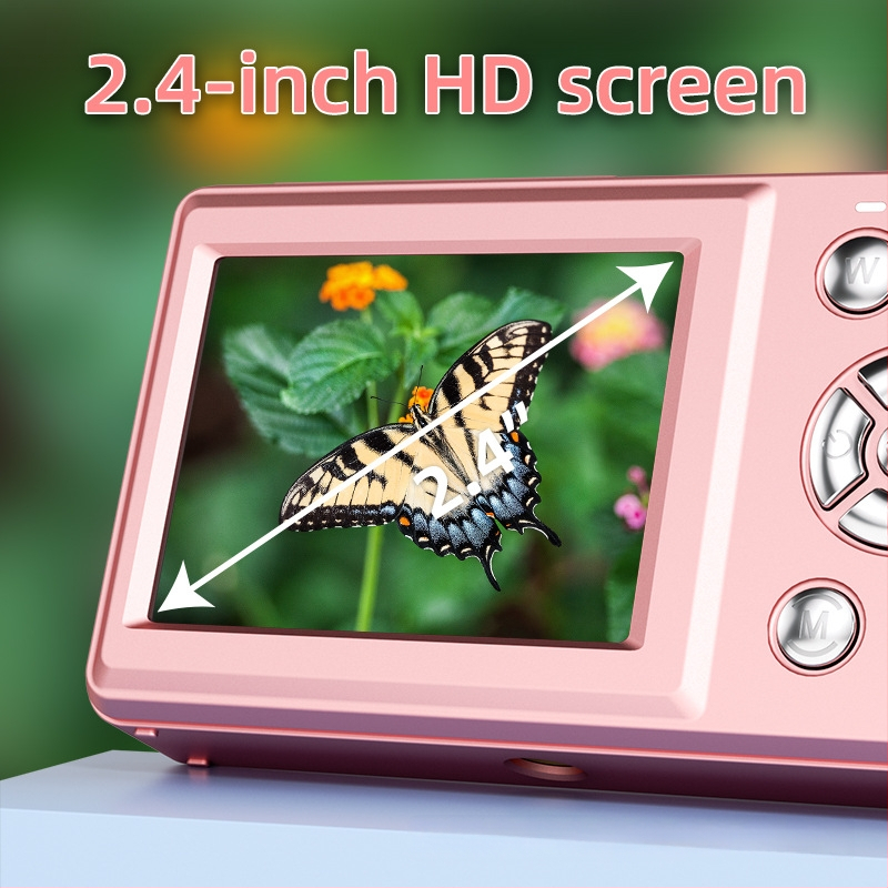 HD digitālā kamera kampusa kartēm ar 24MP CMOS sensoru, 18x optiskais zoom, 2,4 collu HD LCD ekrāns, periskopa objektīvs, Full HD 1080p