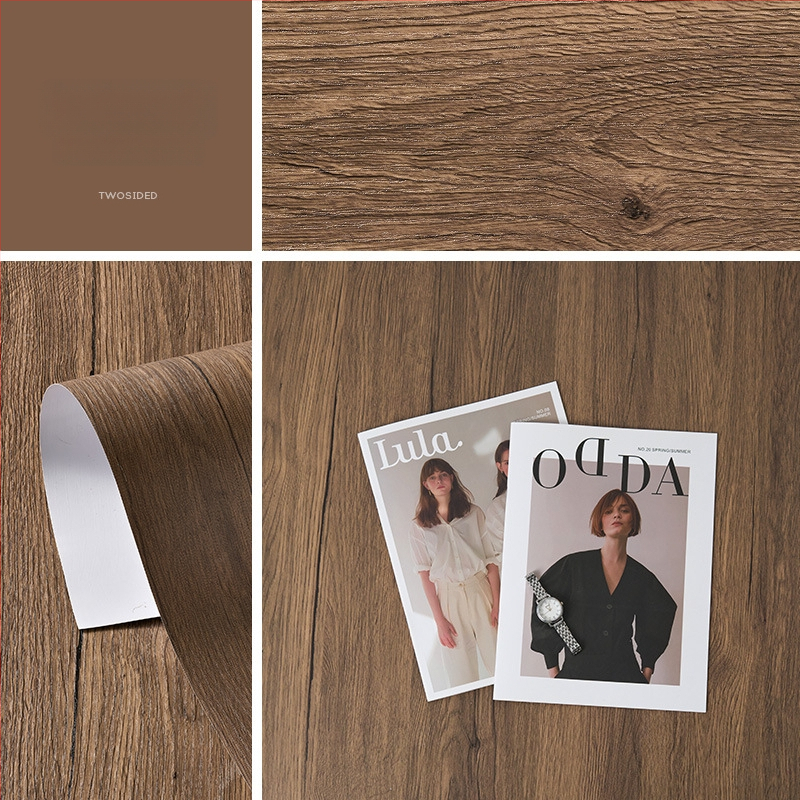 3D medžio tekstūros fono plokštė maisto fotografijai, PVC tekstūra, retro stilius