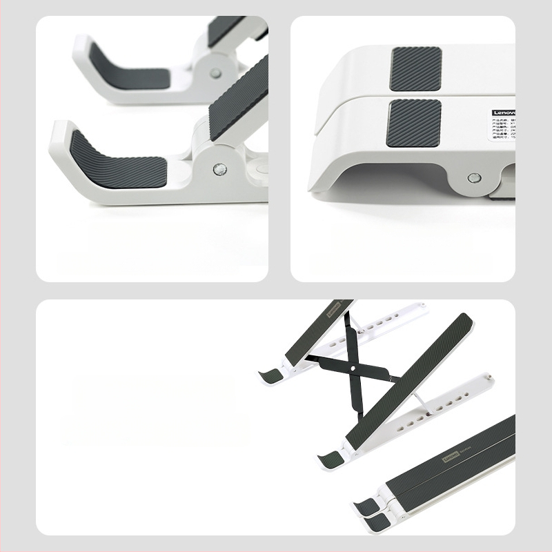 Salokāms plastmasas klēpjdatora dzesēšanas statīvs Baiying bracket