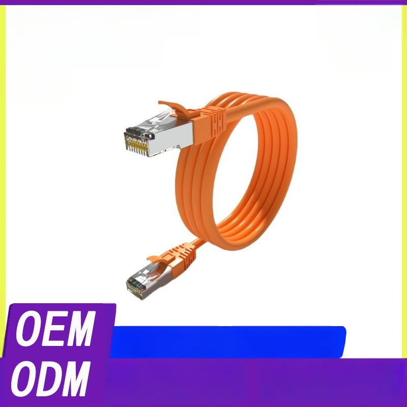 Cat6e/Cat7 tinklo patch kabelis, 10 Gb/s, oksidui neturinčio vario, ilgiai 1 m/2 m/5 m/30 m, namams/biurui/mokyklai