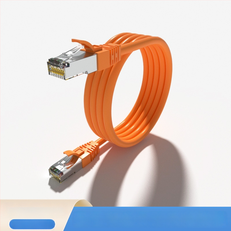 Cat6e/Cat7 tinklo patch kabelis, 10 Gb/s, oksidui neturinčio vario, ilgiai 1 m/2 m/5 m/30 m, namams/biurui/mokyklai