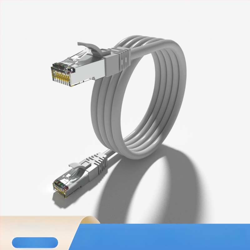 Cat6e/Cat7 tinklo patch kabelis, 10 Gb/s, oksidui neturinčio vario, ilgiai 1 m/2 m/5 m/30 m, namams/biurui/mokyklai