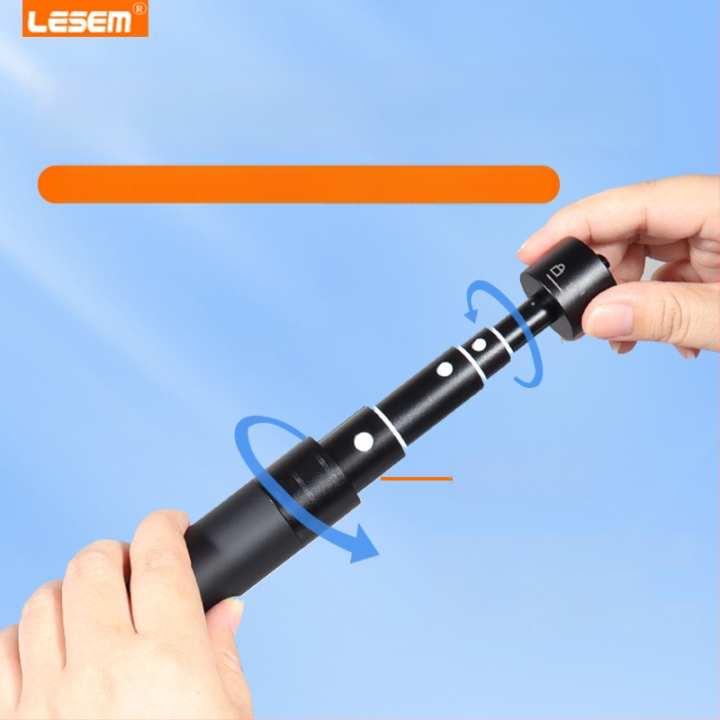 Selfie sticks pagarinājuma nūja DJI Action 5 Pro/4/3, alumīnija konstrukcija, IBIS nav, saderīgs ar Insta360 X5