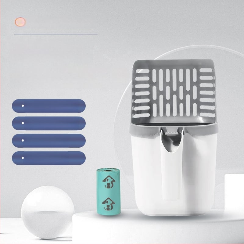 Lingură pentru nisip de pisică, ABS plastic, potrivită pentru pisici și câini, cadou corporativ