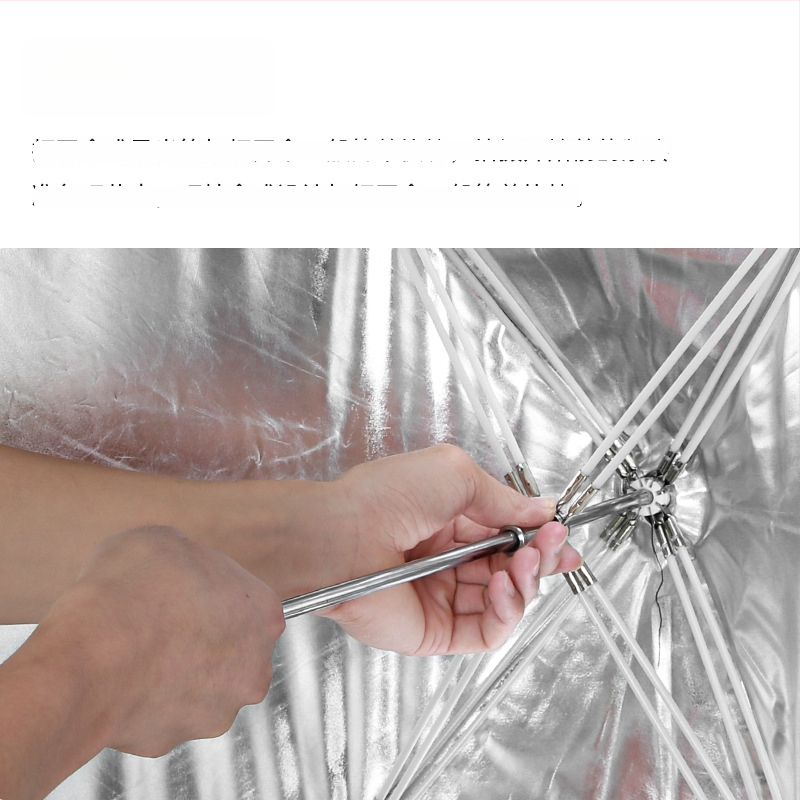 God Cow Skėtinio tipo šviesos dėžė, nešiojama portretų fotografijai