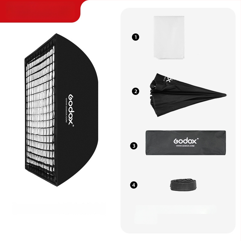 God Cow Skėtinio tipo šviesos dėžė, nešiojama portretų fotografijai