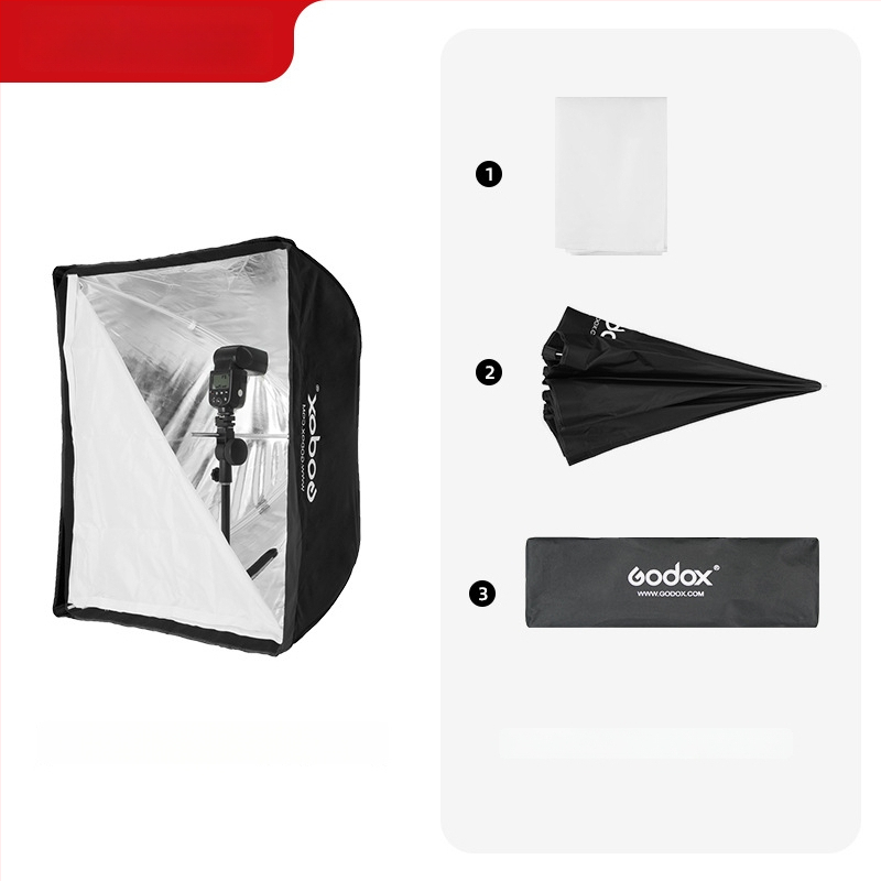 God Cow Skėtinio tipo šviesos dėžė, nešiojama portretų fotografijai