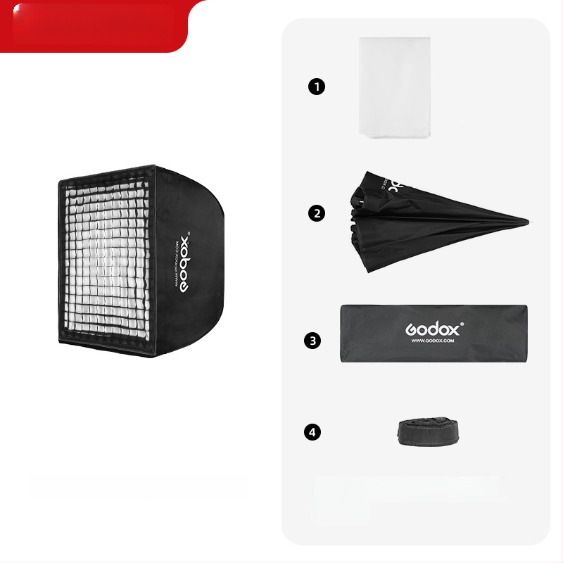 God Cow Skėtinio tipo šviesos dėžė, nešiojama portretų fotografijai