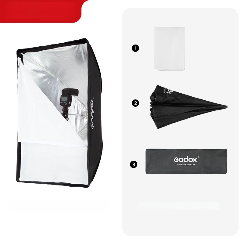 God Cow Skėtinio tipo šviesos dėžė, nešiojama portretų fotografijai