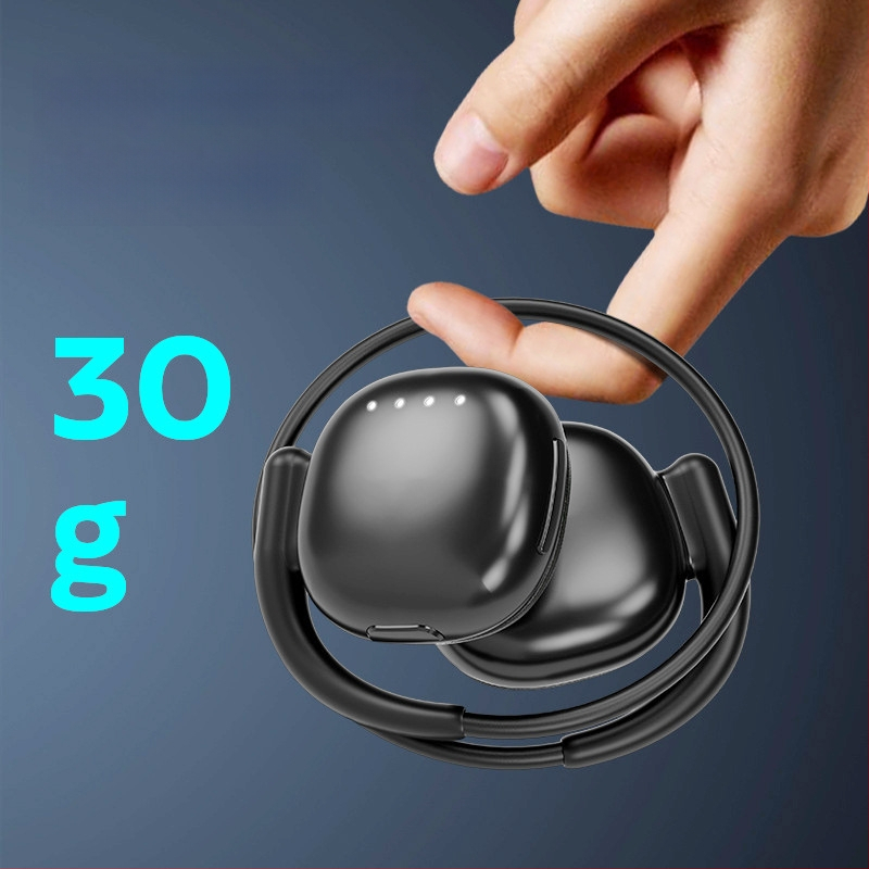 VV6 Bluetooth slušalice s otvorenim uhom, ENC, dvostruki način za igre i glazbu, niska latencija kroz zračnu vodljivost, privatni model