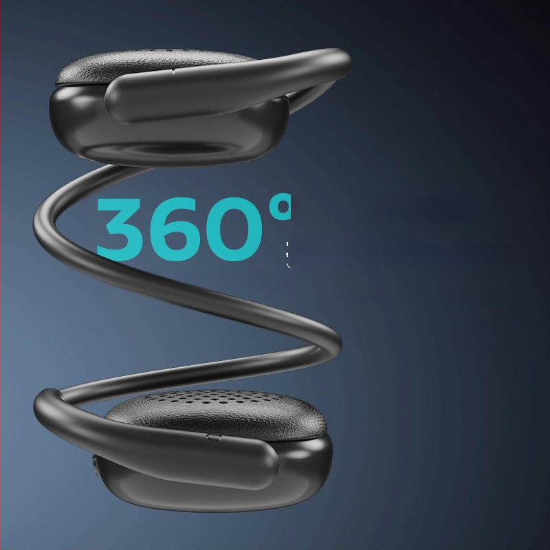 VV6 Bluetooth slušalice s otvorenim uhom, ENC, dvostruki način za igre i glazbu, niska latencija kroz zračnu vodljivost, privatni model