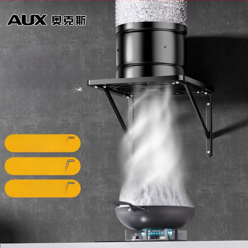 Konyhai szellőztető ventilátor AUX-APK20, függő szerelés, 220V, 85W, mechanikus kapcsolás