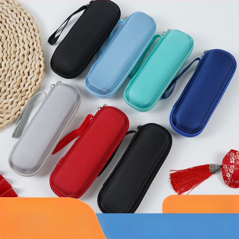 EVA pildspalvu uzglabāšanas soma vārdnīcas, tulkošanas, lasīšanas un Bluetooth ierakstu pildspalvām — taisnstūra forma, karstās preses apdare, noliktavā