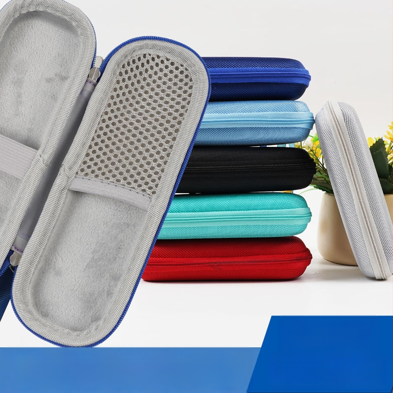 EVA pildspalvu uzglabāšanas soma vārdnīcas, tulkošanas, lasīšanas un Bluetooth ierakstu pildspalvām — taisnstūra forma, karstās preses apdare, noliktavā