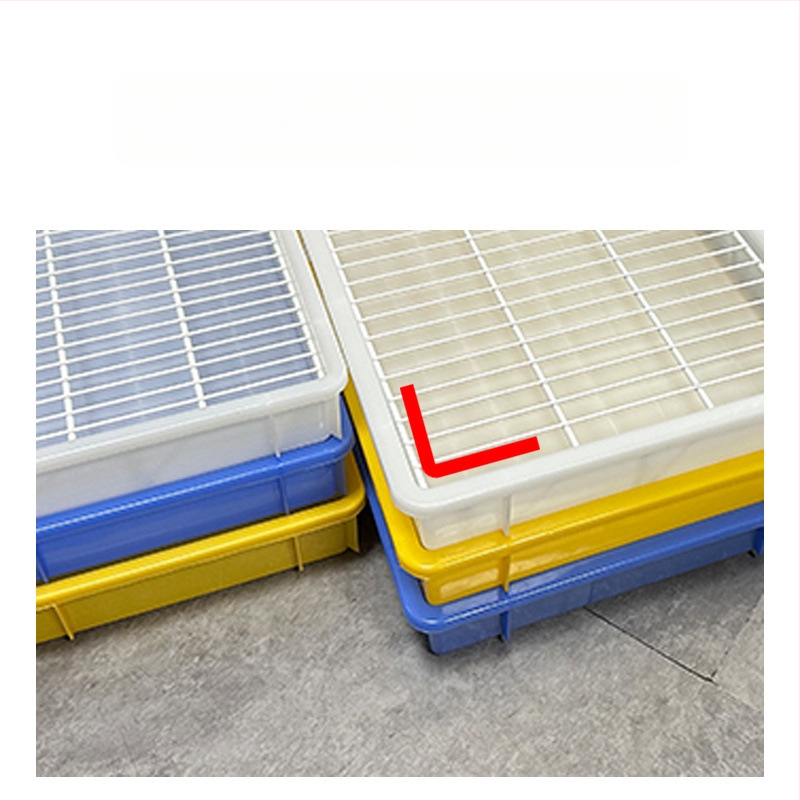 Τουαλέτα για σκύλους, γάτες και κουνέλια — ABS πλαστικό, εύκολο καθάρισμα, δεν κολλάει στα πόδια, κατάλληλη για μικρά και μεσαία σκυλιά, μάρκα Zhicheng