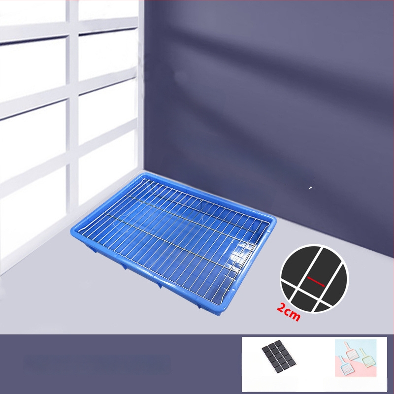 Τουαλέτα για σκύλους, γάτες και κουνέλια — ABS πλαστικό, εύκολο καθάρισμα, δεν κολλάει στα πόδια, κατάλληλη για μικρά και μεσαία σκυλιά, μάρκα Zhicheng