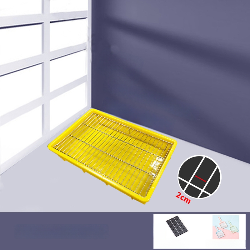 Τουαλέτα για σκύλους, γάτες και κουνέλια — ABS πλαστικό, εύκολο καθάρισμα, δεν κολλάει στα πόδια, κατάλληλη για μικρά και μεσαία σκυλιά, μάρκα Zhicheng