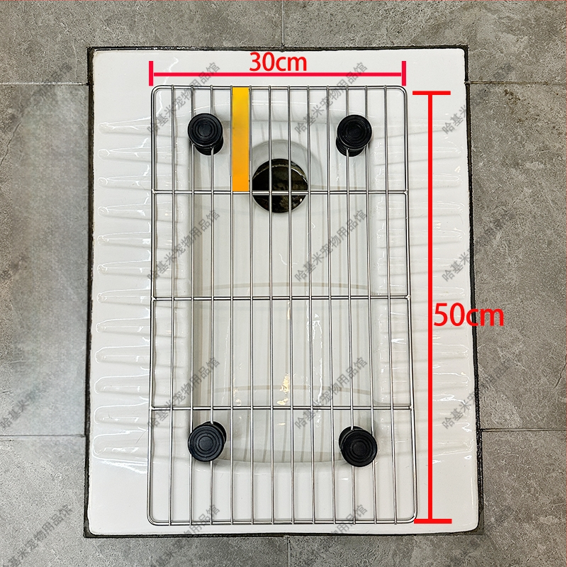 Συσκευή σταθερού σημείου αφόδευσης σκύλου με διχτυωτό από ανοξείδωτο ατσάλι, μοντέλο F97H8676TJJ8JM