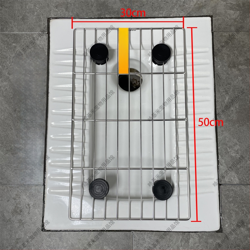 Συσκευή σταθερού σημείου αφόδευσης σκύλου με διχτυωτό από ανοξείδωτο ατσάλι, μοντέλο F97H8676TJJ8JM