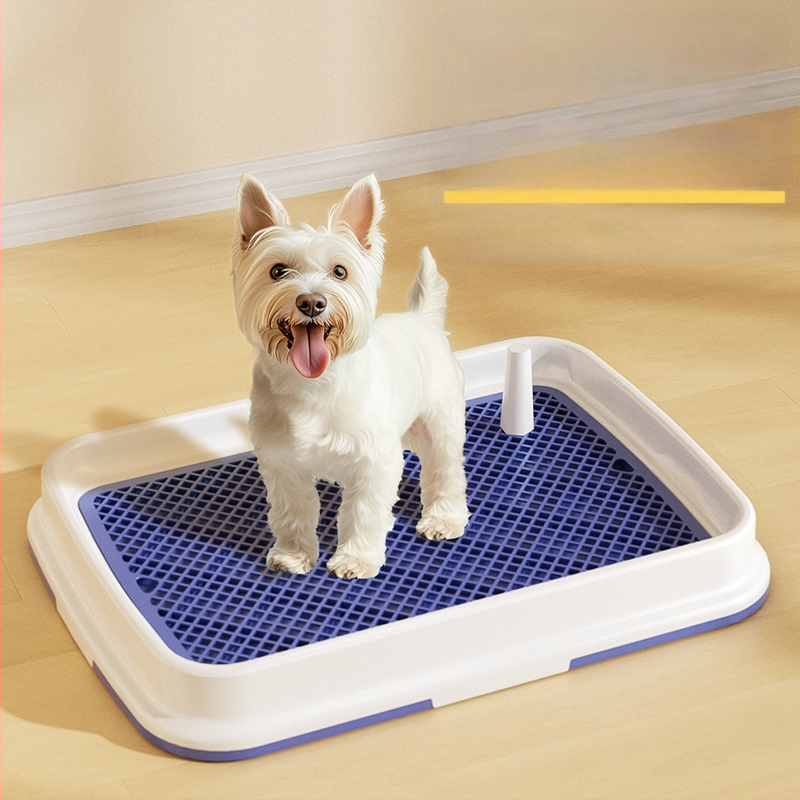 Τουαλέτα σκύλου για μικρούς σκύλους — ειδικά για Μπιχόν Φριζέ, εργαλείο εκπαίδευσης στην τουαλέτα, PP Υλικό