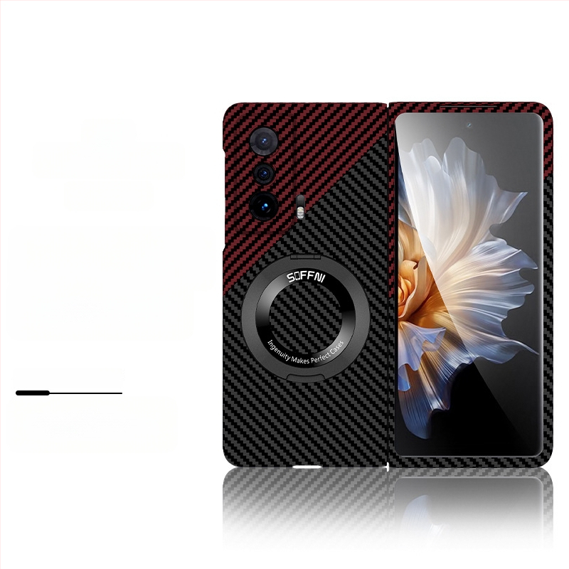 Kućište od karbonskih vlakana za Huawei Honor MagicV2 sklapan model, tvrdi kućište VS2, zaštita rubova po cijelom obodu