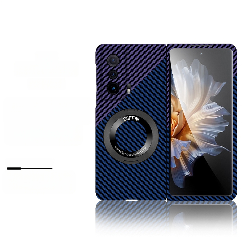Kućište od karbonskih vlakana za Huawei Honor MagicV2 sklapan model, tvrdi kućište VS2, zaštita rubova po cijelom obodu