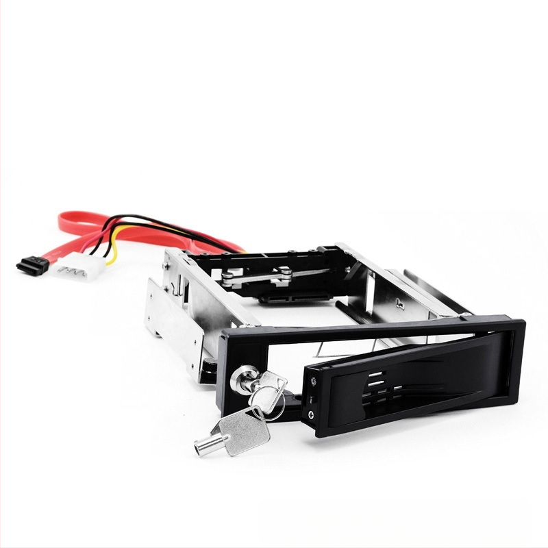 Kietojo disko išėmimo laikiklis – be varžtų, be įrankių montavimas, metalo konstrukcija, modelis HDD314, Shuolitai SEATAY