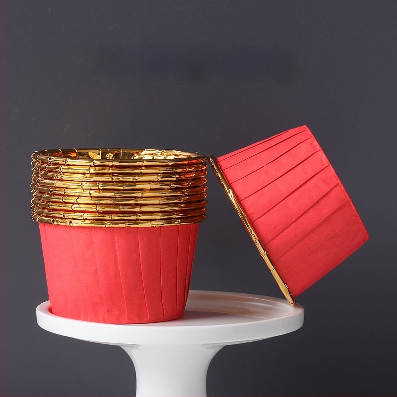 Muffini paberi vormid küpsetamiseks – laminatsiooniga, PET kate, 170 g/m², Jiang xiaopei