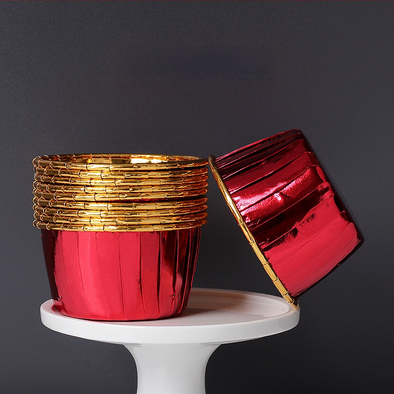 Muffini paberi vormid küpsetamiseks – laminatsiooniga, PET kate, 170 g/m², Jiang xiaopei