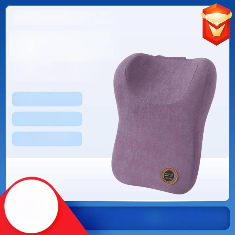Automobiļa galvas balsts kakla spilvens, samta ārpuse, pildījums atmiņas kokvilnas materiāls, vienkrāsains raksts, vissezonu piemērots, pielāgojams