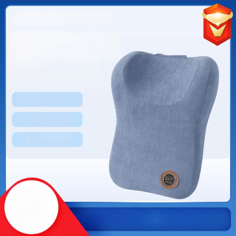 Automobiļa galvas balsts kakla spilvens, samta ārpuse, pildījums atmiņas kokvilnas materiāls, vienkrāsains raksts, vissezonu piemērots, pielāgojams