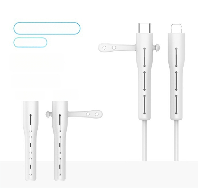 Datu kabeļa aizsardzības vāciņš CP0789 – Silikons, Kabelu vīnotājs mobilajiem tālruņiem