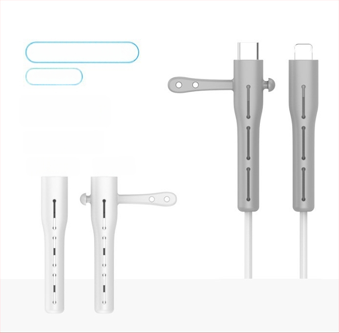 Datu kabeļa aizsardzības vāciņš CP0789 – Silikons, Kabelu vīnotājs mobilajiem tālruņiem