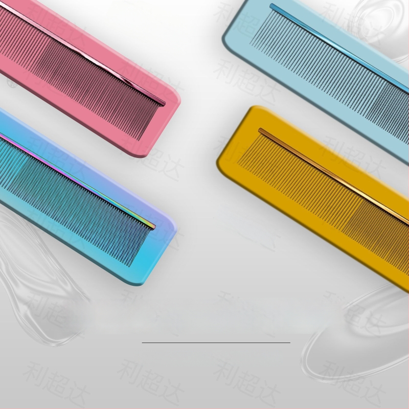 Li Chaoda Pieptene de îngrijire din cupru pentru animale de companie, pentru pisici și câini – îndepărtează părul liber