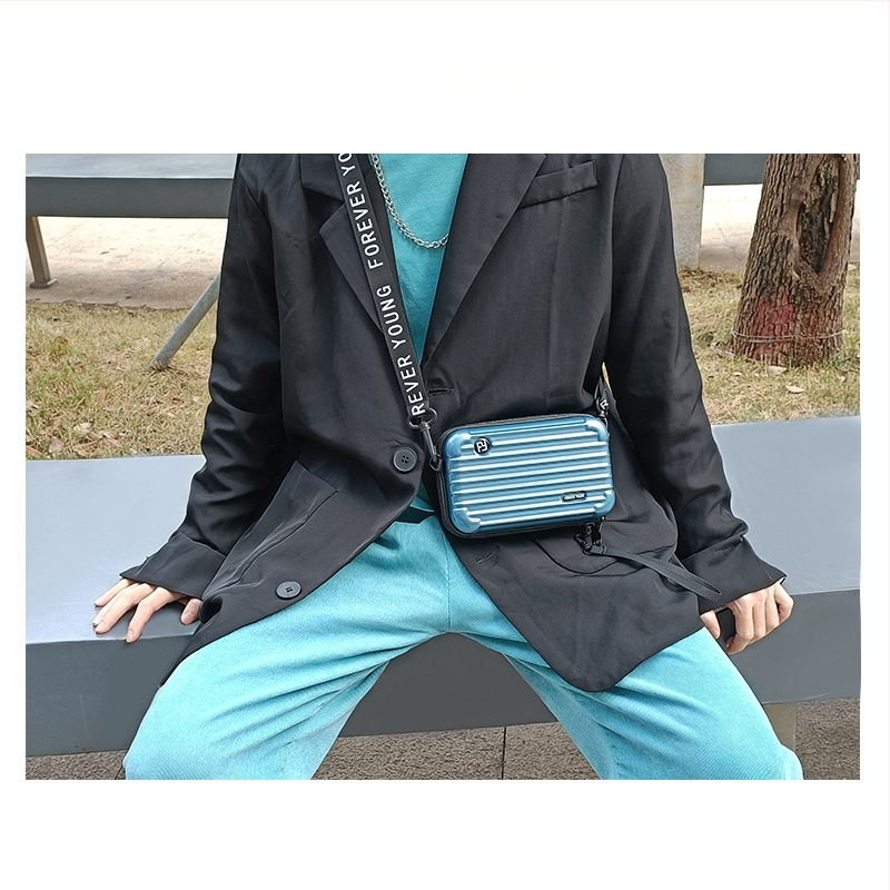 Jie Xin ABS+PC твърд корпус козметична чанта, водоустойчива ултра-лека за ежедневни пътувания