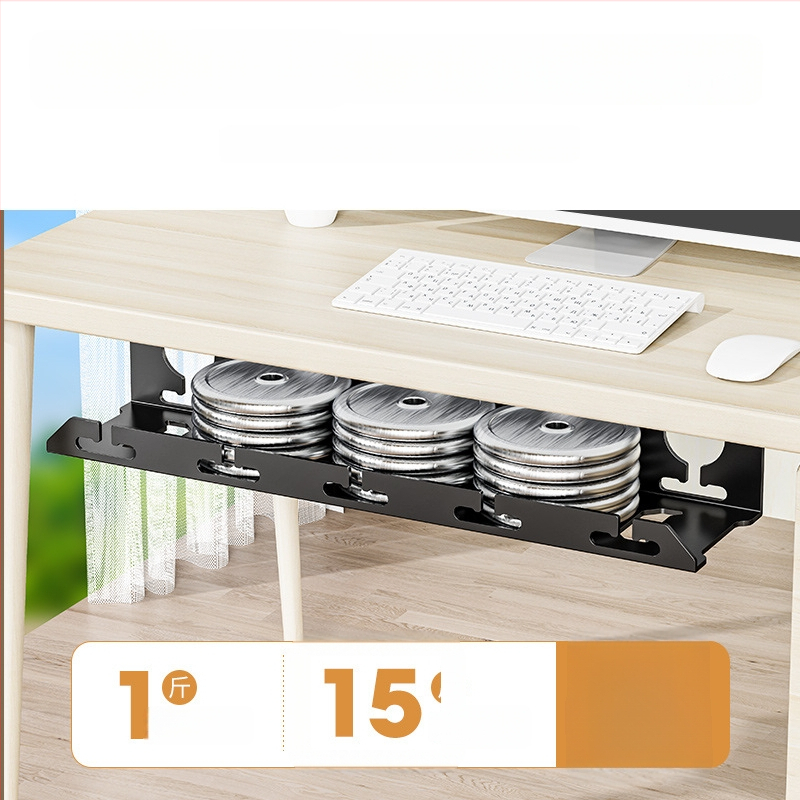 Zem galda kabelu organizētājs – Shell Stone, auksti velmēts tērauds, vienkāršs vīšanas mehānisms, piemērots kontaktligzdām un uzlādes kabeliem