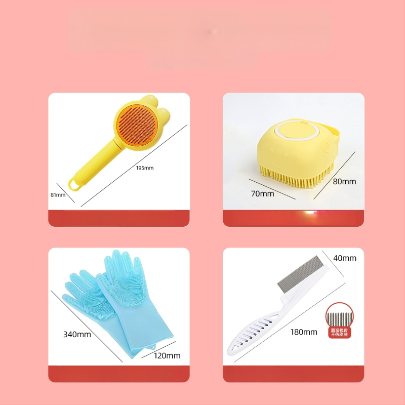 Pieptene din oțel inoxidabil, în formă de animal, pentru pisici cu păr lung – Shepherd Spirit