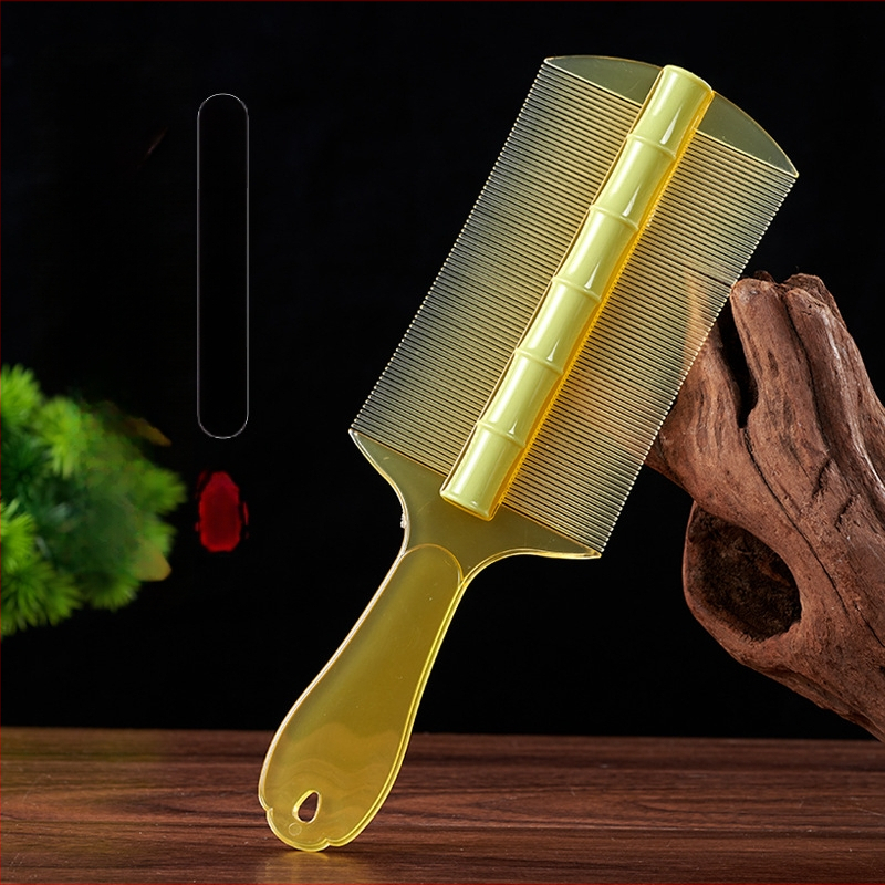 Pieptene de uz casnic cu dinți fini pentru femei și copii – stil tradițional, elimină mătreața și păduchii de cap; Material: WDYFC; Brand: Other