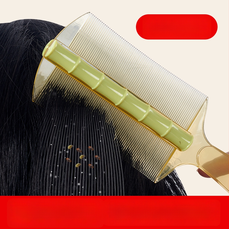 Pieptene de uz casnic cu dinți fini pentru femei și copii – stil tradițional, elimină mătreața și păduchii de cap; Material: WDYFC; Brand: Other