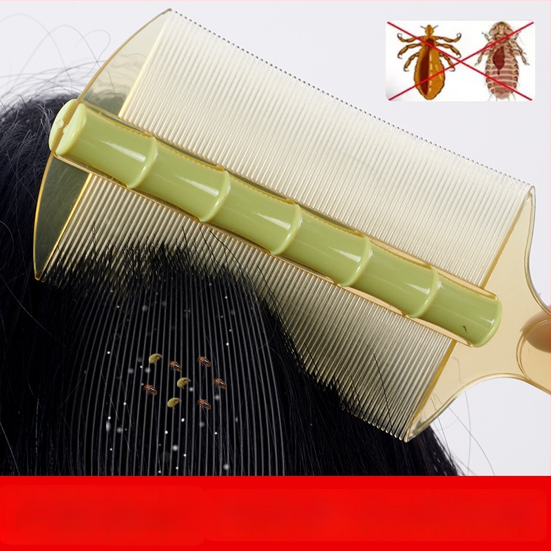 Pieptene de uz casnic cu dinți fini pentru femei și copii – stil tradițional, elimină mătreața și păduchii de cap; Material: WDYFC; Brand: Other