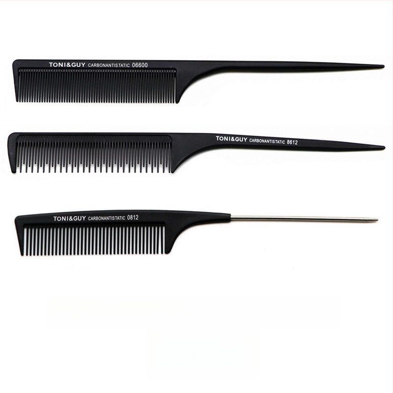 Pieptene antistatice pentru coafură profesională, dinți fini și vârf de coadă pentru makeup artiști (Brand: Other; Material: Silk flower; Piața principală: Other)