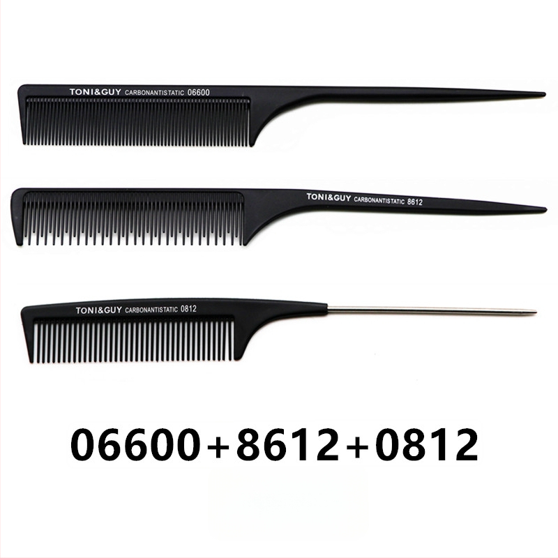 Pieptene antistatice pentru coafură profesională, dinți fini și vârf de coadă pentru makeup artiști (Brand: Other; Material: Silk flower; Piața principală: Other)