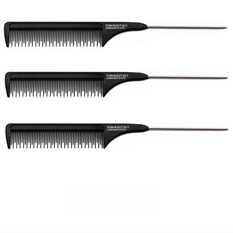 Pieptene antistatice pentru coafură profesională, dinți fini și vârf de coadă pentru makeup artiști (Brand: Other; Material: Silk flower; Piața principală: Other)