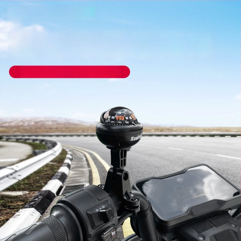 Vairavimo kompasas elektriniam motociklui, metalinė konstrukcija, atsparus vandeniui, jautrus krypties nustatymams