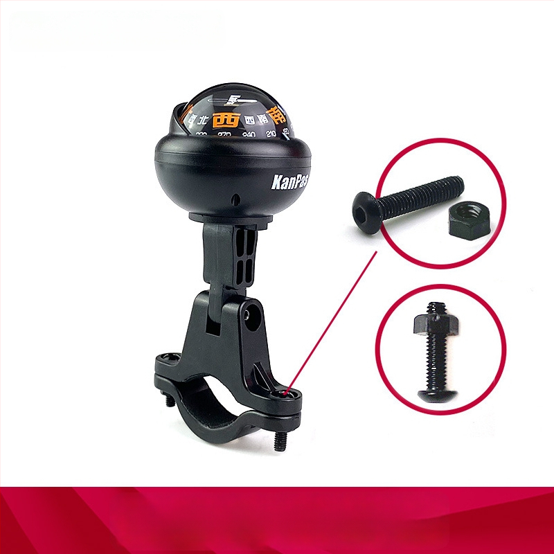 Vairavimo kompasas elektriniam motociklui, metalinė konstrukcija, atsparus vandeniui, jautrus krypties nustatymams