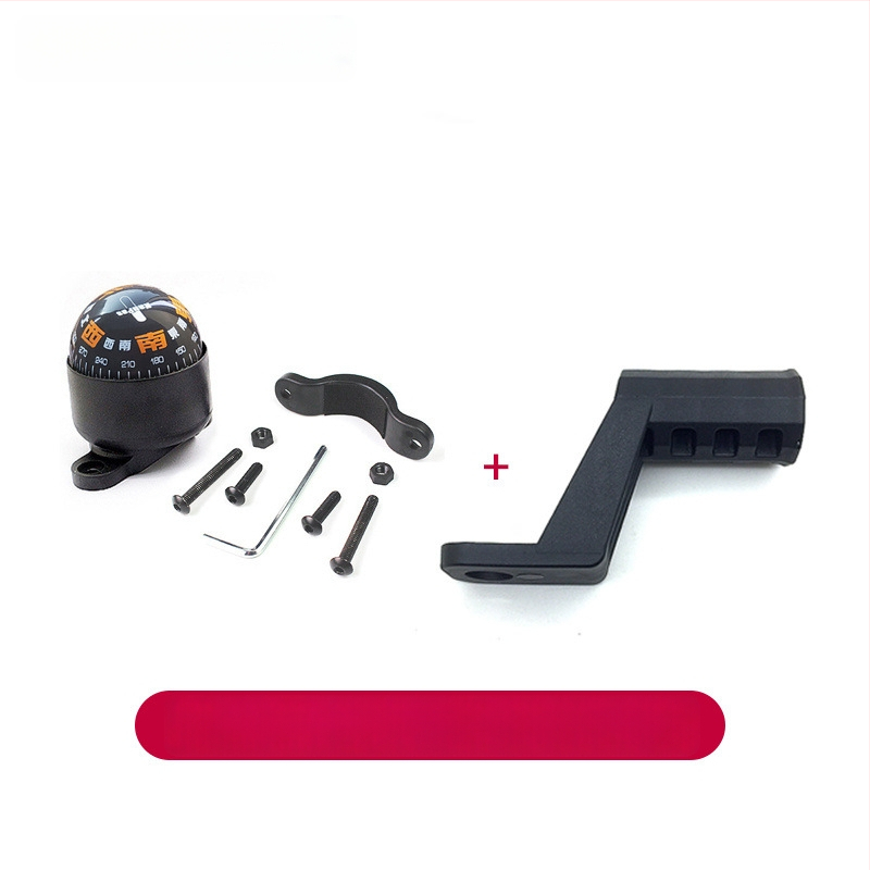 Vairavimo kompasas elektriniam motociklui, metalinė konstrukcija, atsparus vandeniui, jautrus krypties nustatymams