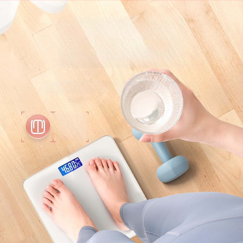 Cântar de greutate cu alimentare USB reîncărcabilă, capacitate 180 kg, stil simplu-lux, 10 bucăți în cutie