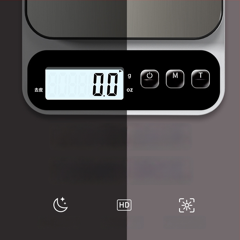 Elektronikus konyhai mérleg, nagy pontosságú sütéshez és élelmiszerekhez, modell 100