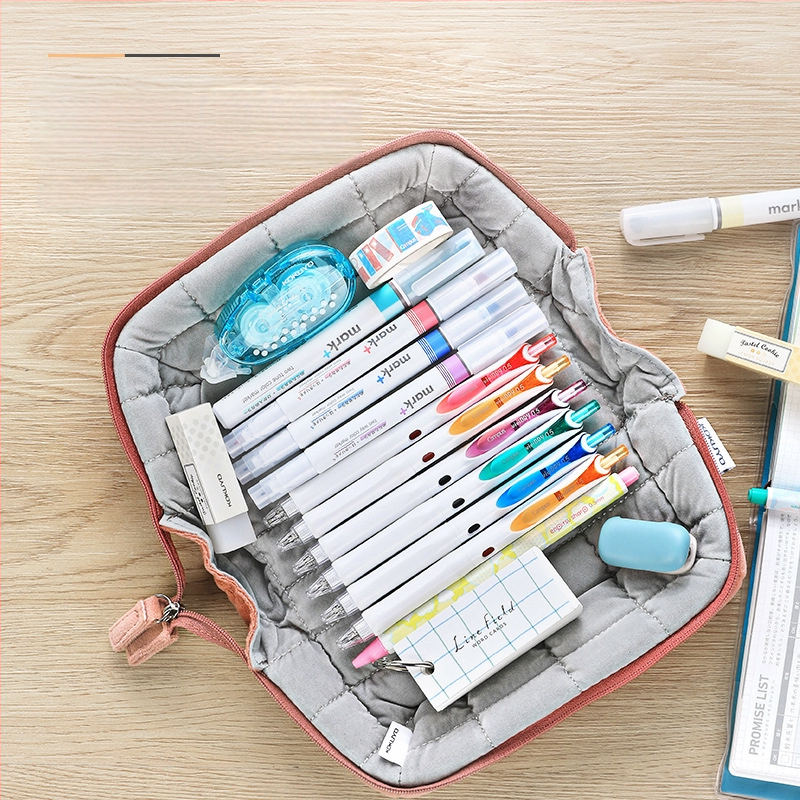 Kanvas spilvenu maisiņš zīmēm un kosmētikai - poliesters, ikdienas stils, universāla lietošana, pamata iepakojums